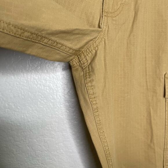 RSQ Kids Boys Pants Size 20 Khaki Loose Wide Leg Casual Lightweight Cargo - Picture 16 of 16